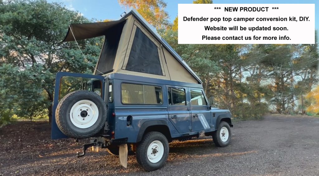 New product - pop top camper conversion kit.